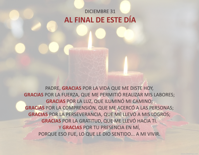 Al final de este día